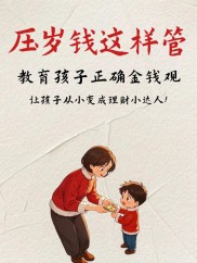 小学生理财：压岁钱这样管，孩子财商从小培养