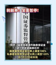 监管收紧转融券业务，券商积极落实，展业计划更审慎