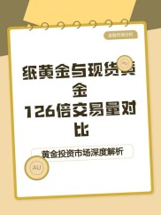 黄金投资门道多，实物、纸黄金、黄金TD等怎么选及在哪开户？