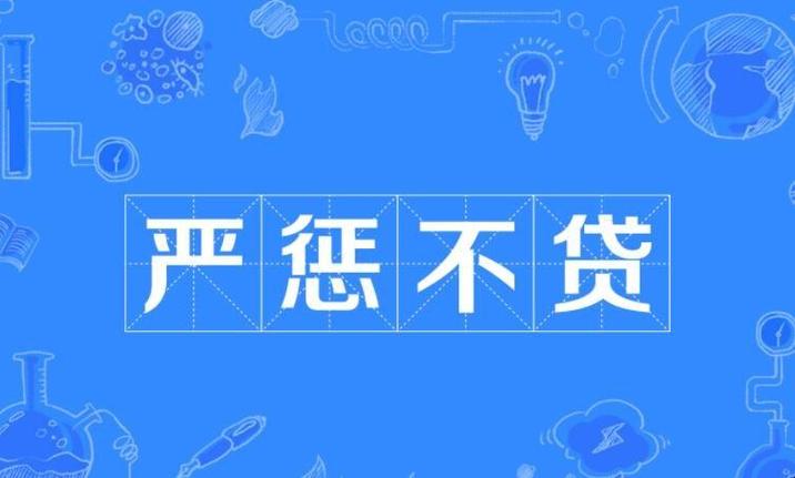 严惩不贷的贷是哪个贷_严惩不贷 严惩不殆 严惩不怠