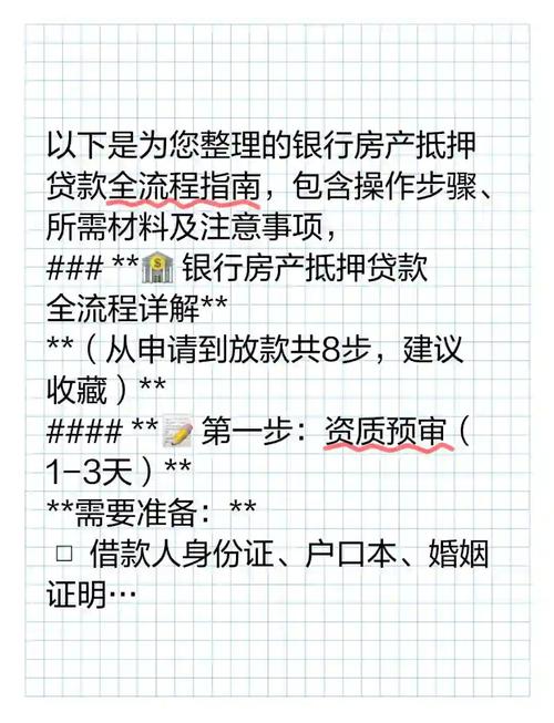 房屋抵押贷款流程_建设银行房屋抵押贷款规定_贷款买房全部流程