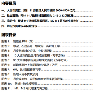新增贷款数据_11月金融数据前瞻 新增贷款3000-4500亿 社融增速维持8.5%